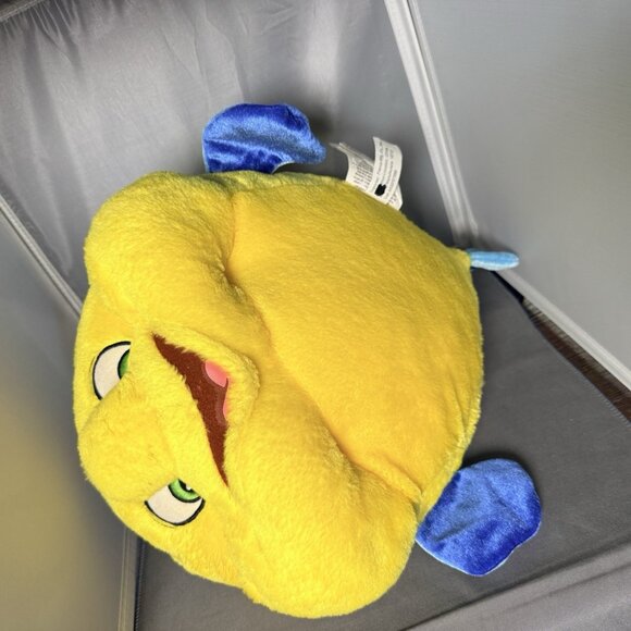 Disney The Little Mermaid Flounder Jumbo 17" Plush Stuffed Toy - Picture 5 of 6